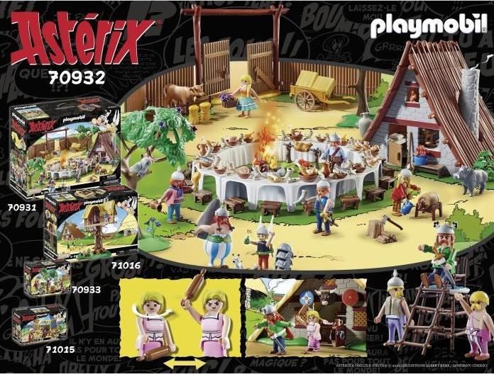 Image du produit Playmobil La hutte d'Abraracourcix (70932, Playmobil Astérix)