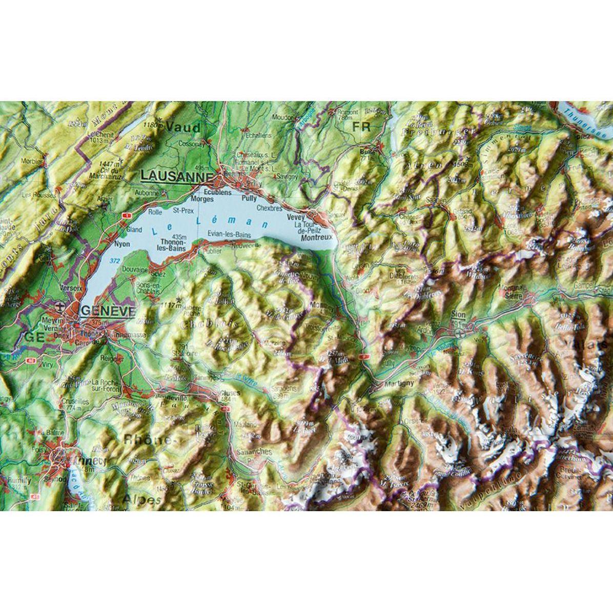 Thumbnail - Schweiz 1 : 1 000 000, Landkarte