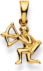 Image du produit Natsumi Schmuck Pendentif Signe du zodiaque Sagittaire en or jaune 18K/750 (750/18 K Or jaune)