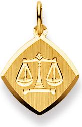 Image du produit Natsumi Schmuck Pendentif signe astrologique Balance en or jaune 18K/750 (750/18 K Or jaune)