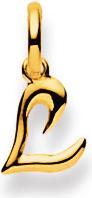Image du produit Natsumi Schmuck Pendentif lettre L en or jaune 18K/750 (750/18 K Or jaune)