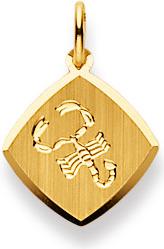 Image du produit Natsumi Schmuck Pendentif Signe du zodiaque Scorpion en or jaune 18K/750 (750/18 K Or jaune)
