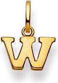 Image du produit Natsumi Schmuck Pendentif lettre W or jaune 18K/750 (750/18 K Or jaune)