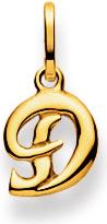 Image du produit Natsumi Schmuck Pendentif lettre D or jaune 18K/750 (750/18 K Or jaune)