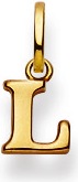Immagine prodotto Natsumi Schmuck Ciondolo Lettera L in oro giallo 18K/750 (Oro giallo 750/18 K Oro giallo)