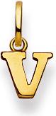 Image du produit Natsumi Schmuck Pendentif lettre V en or jaune 18K/750 (750/18 K Or jaune)
