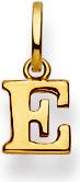 Image du produit Natsumi Schmuck Pendentif lettre E en or jaune 18K/750 (750/18 K Or jaune)
