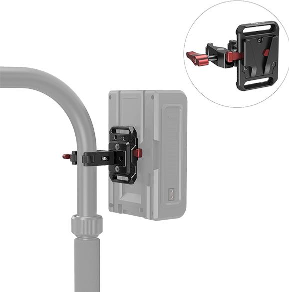 Image du produit SmallRig Mini V Mount Battery Plate with Crab-Shaped Clamp 2989