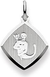 Image du produit Natsumi Schmuck Pendentif signe astrologique Verseau en or blanc 18K/750 (Or blanc 750/18 K)