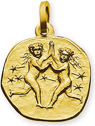 Image du produit Natsumi Schmuck Pendentif signe astrologique Gémeaux or 18K/750 (750/18 K Or jaune)