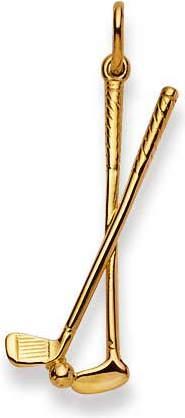 Image du produit Natsumi Schmuck Pendentif club de golf en or jaune 18K/750 (750/18 K Or jaune)