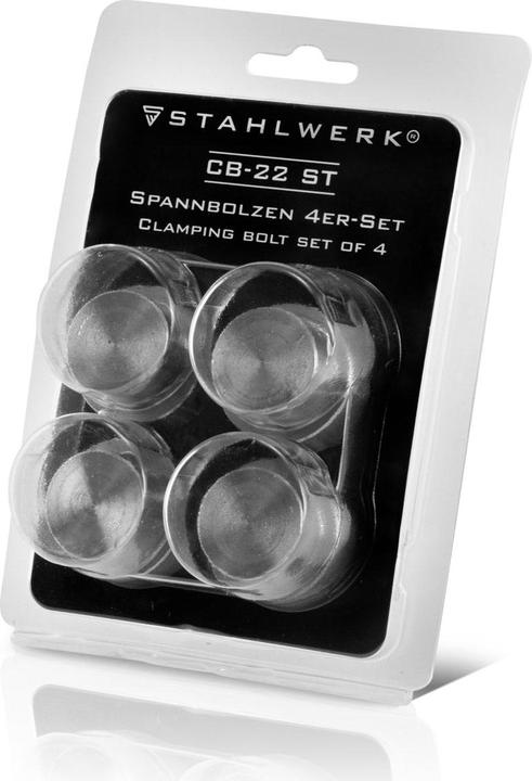 Produktbild Stahlwerk Spannbolzen D22 mm für Schweisstische und Lochplatten, hoch belastbar