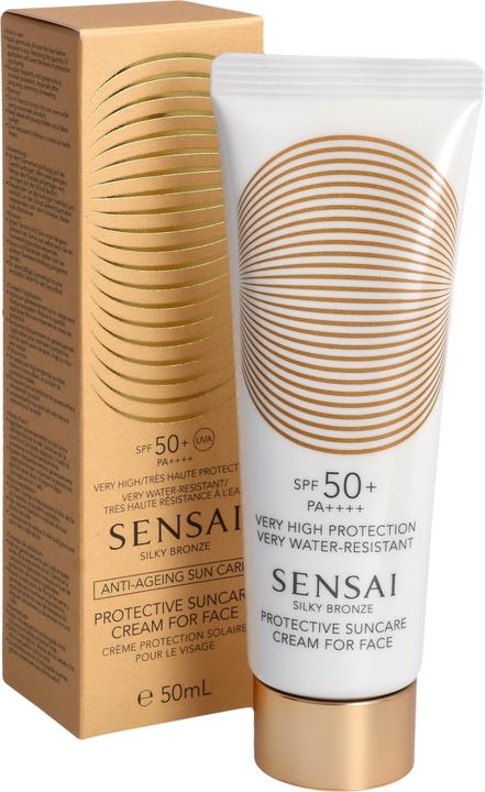 Produktbild Sensai Silky Bronze Protective Suncare Cream For Face (Sonnencreme Gesicht, SPF 50, 50 ml)