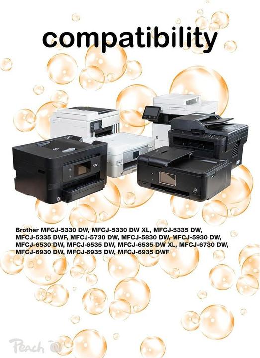 Produktbild Peach LC-3219XL (M, C, Y, BK)