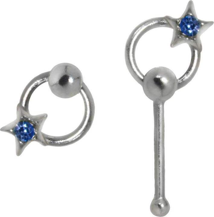 Blue, silvery