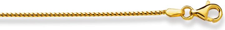 Produktbild Natsumi Schmuck Halskette Gelbgold 18K/750 Fuchsschwanz 1.2mm (750/18 K Gelbgold, 50 cm)
