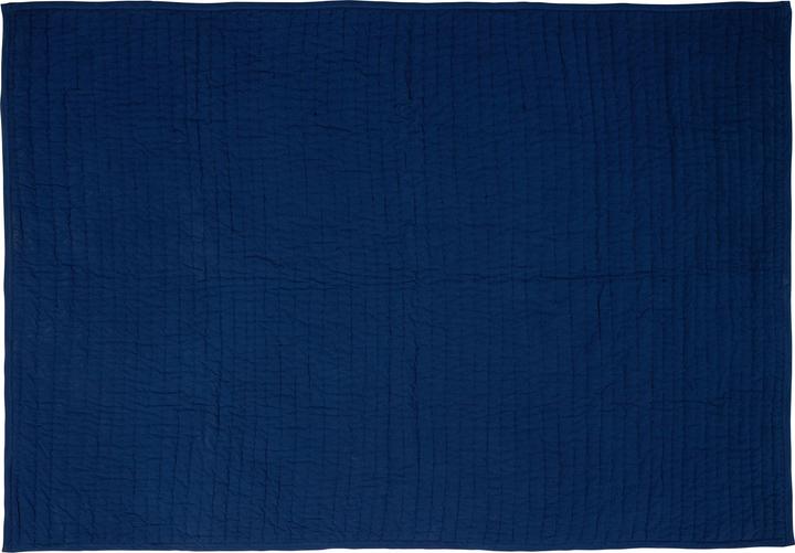 Produktbild Hübsch Pavilion Decke Block Blau/ Multifarben (140x200 cm)