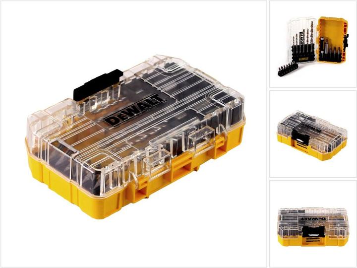 Actual product image DeWalt Toughcase masonry drill bit set 19 pcs DT70712QZ (4.00 mm, 5.0 mm, 5.5 mm, 6.0 mm, 7.0 mm, Ø 8.0 mm)