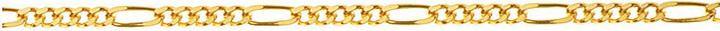 Image du produit Natsumi Schmuck Collier en or jaune 18K/750 Figaro 2.1mm (750/18 K Or jaune, 42 cm)