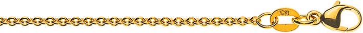 Produktbild Natsumi Schmuck Halskette Gelbgold 14K/585 Anker rund 1.7mm (585/14 K Gelbgold, 42 cm)