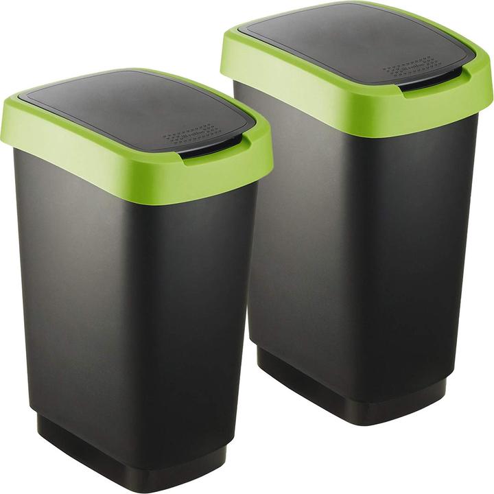 Rotho 2er-Set Swingeimer 25 l SALSA (25 l)