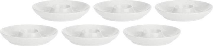 Produktbild La Porcellana Bianca Set mit 6 Uova Eiertellern - Weiss 12 cm