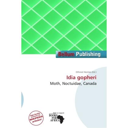 Idia gopheri, Fachbücher von Othniel Hermes