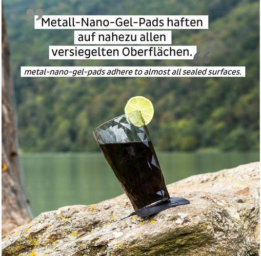 Actual product image Silwy Magnet Plastic Glasses Long Drink Grey