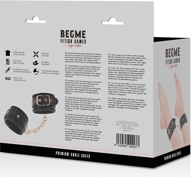 Actual product image Begme BLACK EDITION PREMIUM KN?CHEL Cuffs