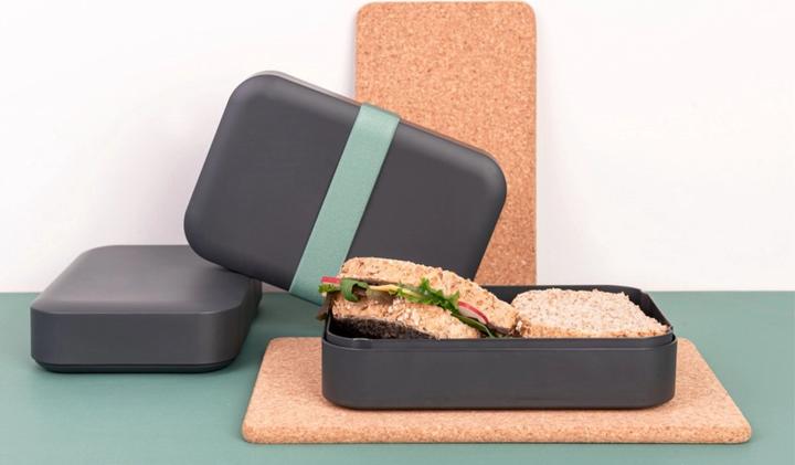 Produktbild Amuse Plus Zero Waste Lunchbox 210X140X50mm Grau