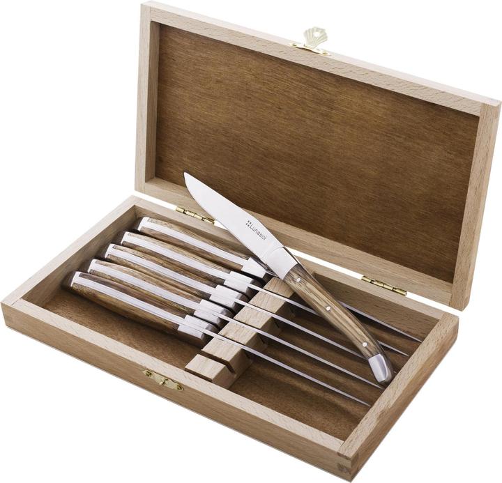 Lunasol Steakmesser Basic Country (6 Stk., Messer)