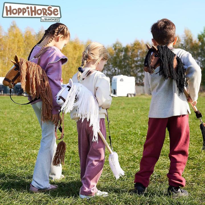 Produktbild Tootiny Pferd am Stiel HOPPIHORSE Hobby Horse A4 Kastanie