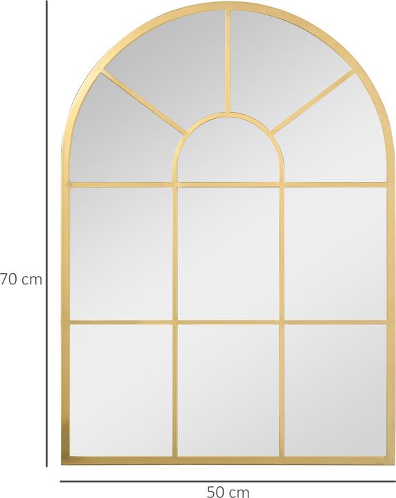 Immagine prodotto Homcom Specchio da parete (2 x 50 cm)