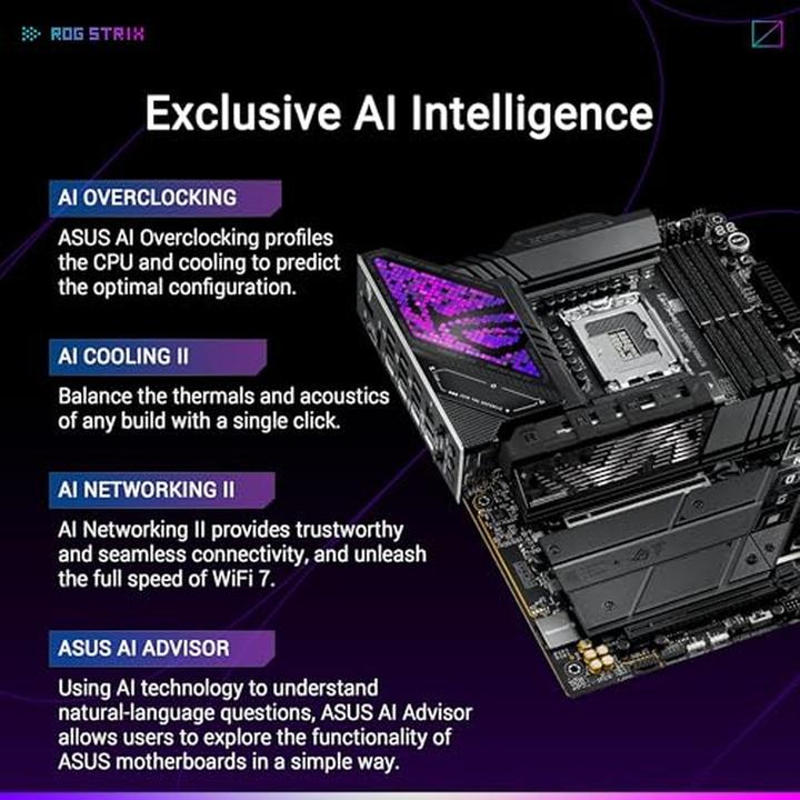 Actual product image ASUS ROG STRIX Z890-E GAMING WIFI (LGA 1851, Intel Z890, ATX)