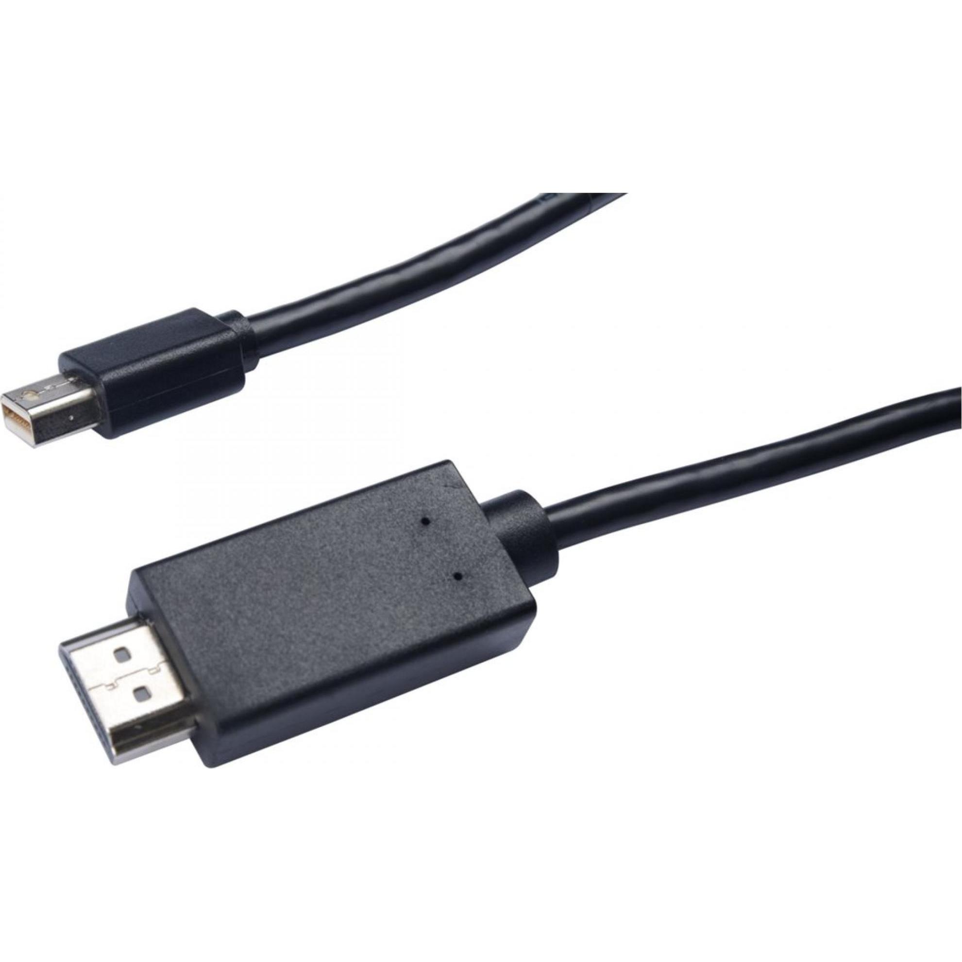 Thumbnail - V7 Mini DisplayPort — HDMI (Typ A) (2 m, HDMI), Video Kabel