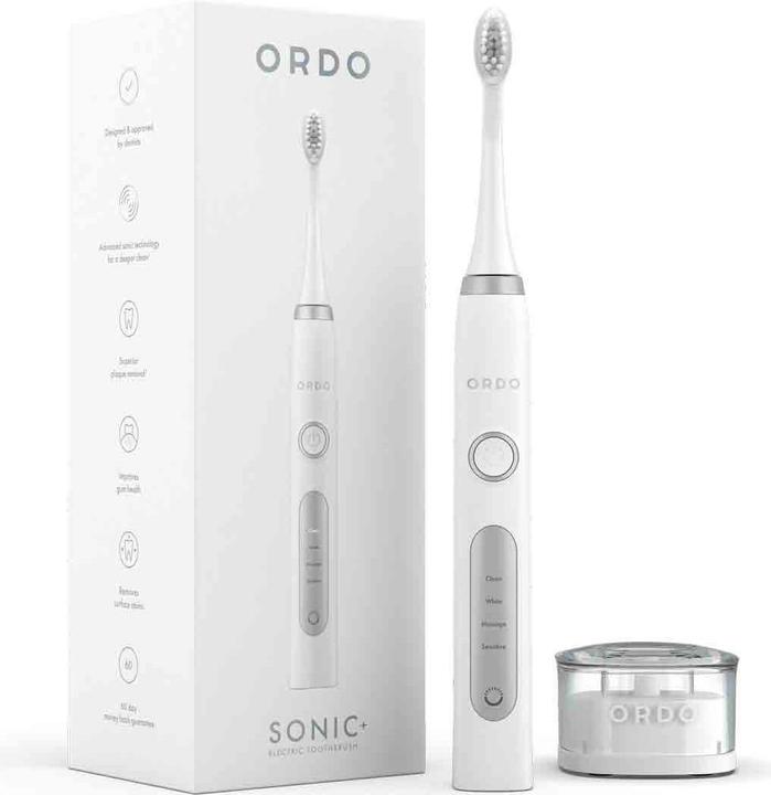 Actual product image Ordo SOUND BRUSH SONIC+ Baltai SILVER