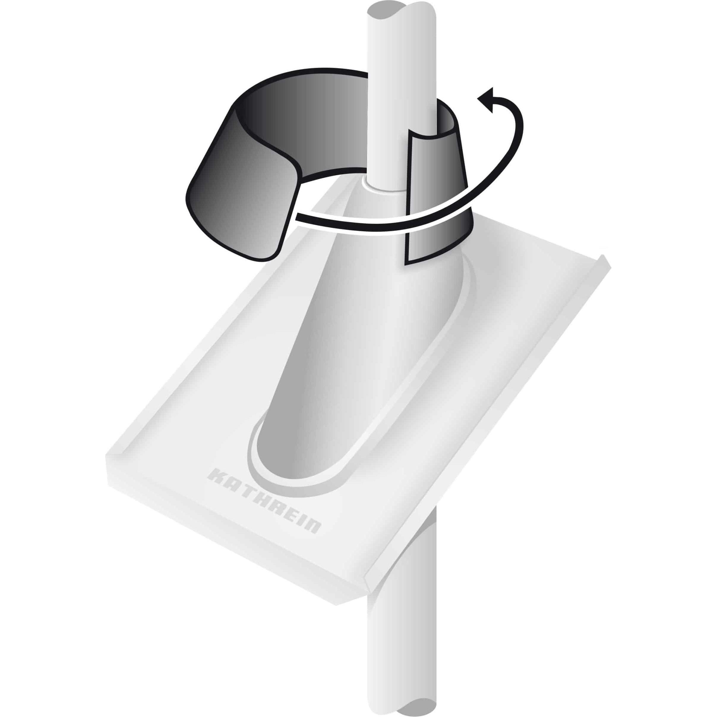 Kathrein ZTC01 Collare di copertura 27-60mm autovulcanizzato, Accessori per TV, Nero