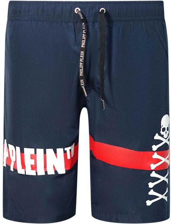 Actual product image Philipp Plein Mens Skull And Crossbones Swim Shorts (M)