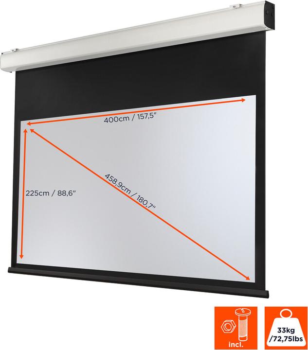 Produktbild Celexon Leinwand Motor Expert XL 400 x 225 cm (88.58", 16:9)