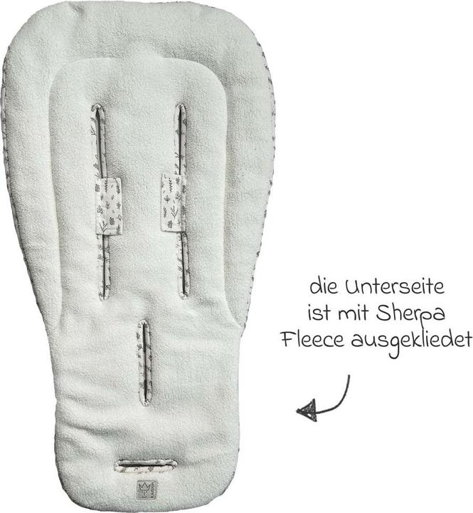 Produktbild Kaiser Baby Sitzauflagen Kinderwageneinlage Sherpa - Leave