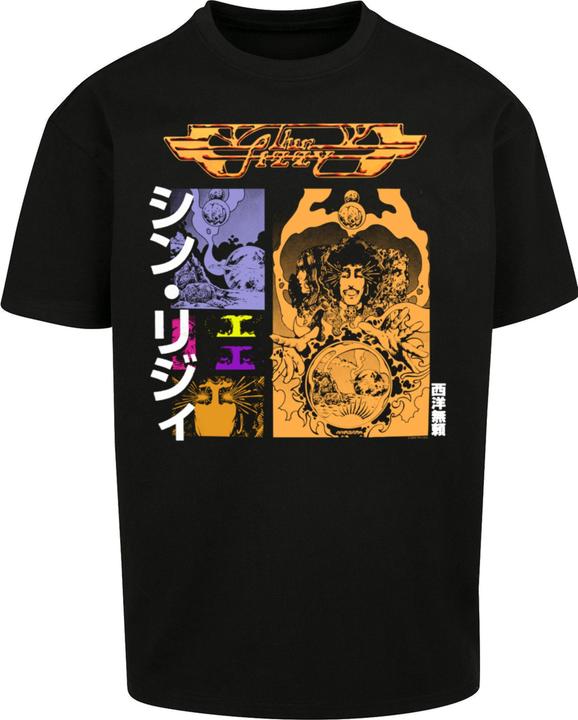 Produktbild Merchcode Thin Lizzy - Vagabonds Japan Heavy Oversize Tee - 159985 (M)