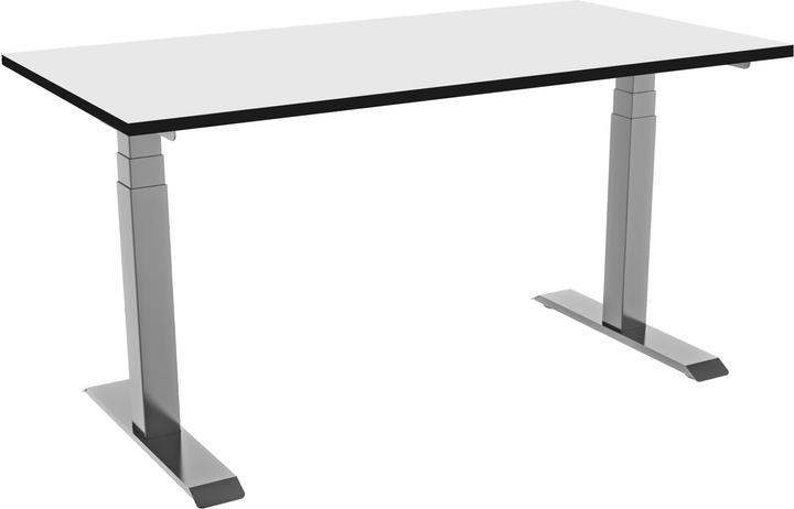 Actual product image Celexon Professional eAdjust-58123 electric height-adjustable desk - grey, incl. HPL Tis