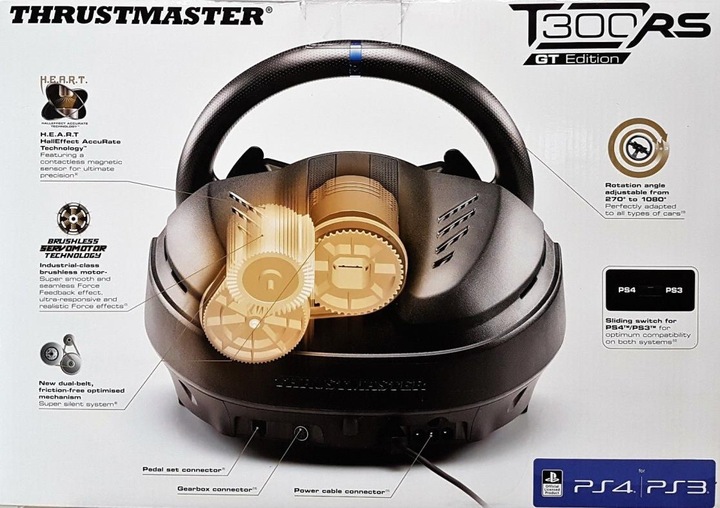 Actual product image Thrustmaster T300 RS GT Edition Wheel (PS5, PS4, PC, PS3)