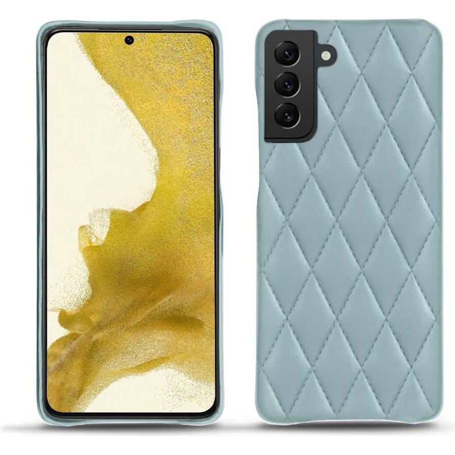 Noreve Lederschutzhülle (Samsung Galaxy S22), Smartphone Hülle, Blau