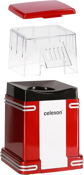 Produktbild Celexon CinePop CP250 Popcornmaschine im Retrolook inkl. Deckel zur Dosierung Fuellmenge ca. 100g Ma