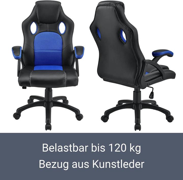 Image du produit Juskys Chaise de bureau Racing (46 - 56 cm)