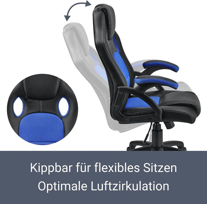 Image du produit Juskys Chaise de bureau Racing (46 - 56 cm)