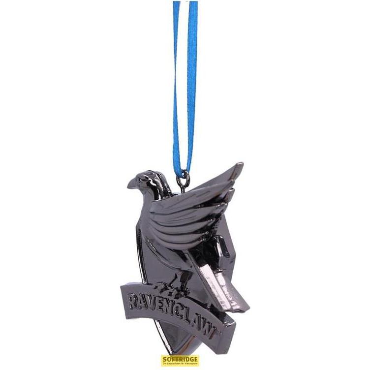 Thumbnail - Nemesis Now, Christbaumschmuck, Harry Potter décoration sapin Ravenclaw Crest (Silver) 6 cm (1 -teilig)