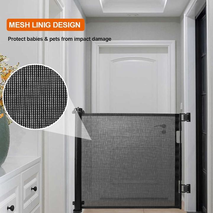 Image du produit Eyeleaf Barrière de sécurité pour escaliers, extensible jusqu'à 150cm