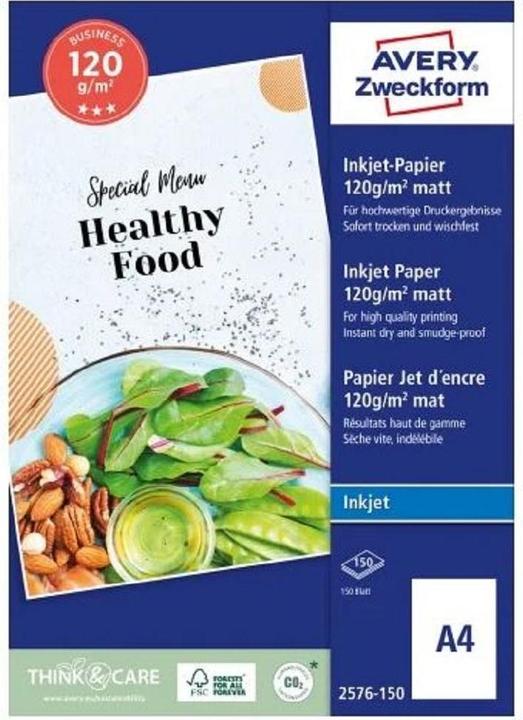 Avery Classic Inkjet Paper A4 (120 g/m², 150 x, A4)